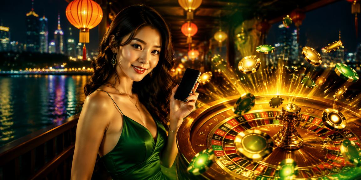 Không khí đèn lồng rực rỡ tại TP.HCM gợi lên cảm giác may mắn trong các trò chơi roulette và jackpot